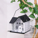 DecorBites™ Hanging Metal Bird Feeder House for Hummingbird & Wild Birds