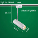 DecorBites™ Adjustable Focus LED Track Lights for Commercial Spaces