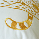 DecorBites™ Embroidered Leopard Pillowcase: Modern Luxury for Model Room & Home Decor