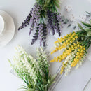 DecorBites™ Lavender Foam Flower Family Room Vase Wedding Bouquet Garden Rose Arch Decoration