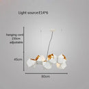 DecorBites™ Cube LED Pendant Light: Art Deco Hanging Lamp for All-Match Style