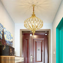 DecorBites™ Art Design Crystal LED Pendant Lights Modern Kitchen Bedroom Decor