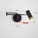 DecorBites™ Adjustable E27 LED Wall Lamp Sconces Indoor Lighting Home Decor Bedroom Fixture