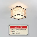 DecorBites™ Lotus Chinese Chandelier Ceiling Lamp Simple Corridor Painting LED Lighting