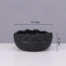 DecorBites™ Golden Edge Succulent Flower Pot Vase - Indoor Ceramic Planter Pot