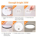 DecorBites™ LED Ceiling Light Bathroom Chandelier Panel Fixture for Home Decor Lighting