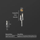 DecorBites™ LED Pendant Chandelier for Living & Dining Room Luxury Lighting Fixture