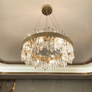 DecorBites™ Crystal Chandelier: Post-Modern High-End Luxury for Living Room, Bedroom, and Restaurant