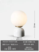 DecorBites™ Cream Wind Marble Table Lamp LED G9 Simple Designer Desk Light