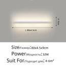 DecorBites™ Acrylic LED Wall Lamps with Hooks for Bedroom Shelves & Background Wall Decor