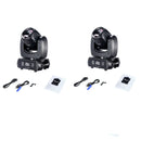 DecorBites™ 120W LED Moving Head Light Beam Spot Wash Gobo 8 Face Roto Prism
