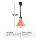 DecorBites™ Electric Heat Lamp Telescopic Food Preservation Pendant Light for Restaurants