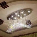 DecorBites™ Crystal Flush Mount Chandelier: Modern Contemporary Lighting