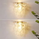 DecorBites™ Luxe Crystal Glass Wall Lamp for Aisle, Living Room, Bedroom & Corridor Lighting