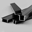 DecorBites™ LED Aluminum Profile Recessed U/YW-Shape Hidden Channel Milky Cover Bar Strip Light