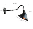 DecorBites™ Industrial Outdoor Wall Lamp for Porch Garden Light Stair Bedroom Lighting