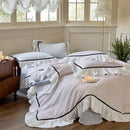 DecorBites™ Cotton Bedding Sets: Sheet, Pillowcase, Duvet Cover, Queen King RU