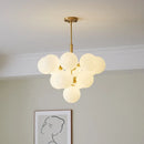 DecorBites™ Glass Ball Pendant Chandelier for Kitchen Living Room Bedroom
