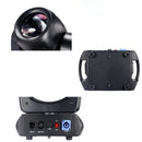 DecorBites™ 120W LED Moving Head Light Beam Spot Wash Gobo 8 Face Roto Prism