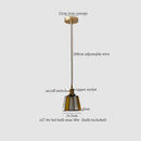 DecorBites™ Green Glass LED Pendant Lights - Nordic Minimalist Style for Bedroom, Living Room