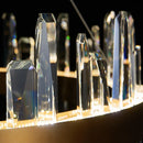 DecorBites™ K9 Luxury Pendant Chandelier, LED Indoor Lighting for Kitchen, Living Room, Bedroom