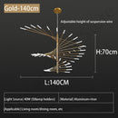 DecorBites™ LED Fireworks Ceiling Pendant Light - Modern Luxury Dimmable Room Decoration