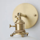 DecorBites™ Ceramic Knob Switch Wall Light by IWHD - Modern LED Sconce for Bedroom, Hallway & Bathroom