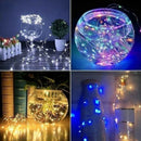 20M USB/Battery LED String Light Copper Silver Wire Garland Light Waterproof Fairy Lights For Christmas Wedding Party Decoration