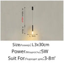 DecorBites™ LED Pendant Lights: Remote Controlled Modern Lighting for Home Décor