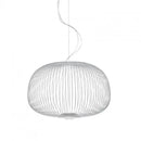 DecorBites™ Gold Cage LED Pendant Lamp Spokes Chandelier