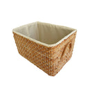 Breakfast Woven Storage Basket Picnic Basket Laundry Box Home Sundries Organizer Fruit Flower Storage Baskets Desktop Container