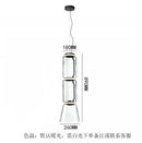 DecorBites™ Heavy Glass Modern Chandelier Pendant Lamps for Living Room, Dining Room, and Store