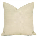 DecorBites™ Geometric Faux Leather Throw Pillow Cover - Modern Luxury Pillowcase