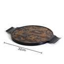 DecorBites™ Auspicious Clouds Texture Jewelry Box for Elegant Jewelry Storage