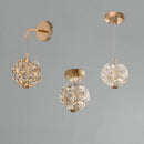 DecorBites™ Crystal Pendant Chandelier for Bedroom Bathroom Modern Decor