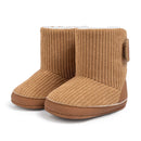 Newborn Baby Winter Boots – Soft Corduroy Booties