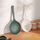 DecorBites™ Kitchen Set: Colander, Noodle Spoon, Long Handle Spoon, Non-Stick Pan - 4pcs