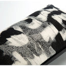 DecorBites™ Abstract Monochrome Jacquard Lumbar Pillow Cover for Chic Studio & Home Decor