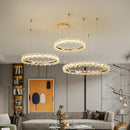 DecorBites™ Crystal LED Chandelier for Home Decor & Luxury Lighting