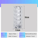 DecorBites™ Crystal LED Night Light, USB Rechargeable Ambient Lamp for Room Decor