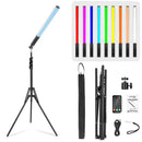 DecorBites™ LED Light Wand RGB Stick with Tripod Remote Control Handheld Lamp