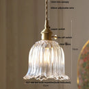 DecorBites™ Clear Glass LED Pendant Light: Modern Nordic Home Lighting Fixture