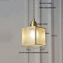 DecorBites™ Glass Globe LED Pendant Light Fixture for Porch Kitchen Aisle, Adjustable Hanging Lamp