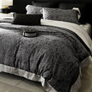 DecorBites™ Flowers Plant Print Bedding Set: Luxe Lyocell Cotton Soft Silky Cool Duvet Cover Set