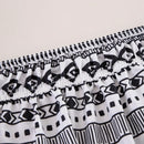 DecorBites™ Elastic Band Diamond Lattice Ruffled Bed Skirt for Queen Size Mattress