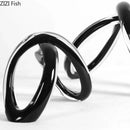 DecorBites™ Knot Ornaments Glass Sculpture for Desk Decor - Creative Geometric Artwork
