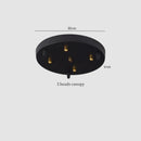 DecorBites™ Cream Marble LED Pendant Light: Modern Nordic Hanging Lamp for Living, Bedroom, Kitchen