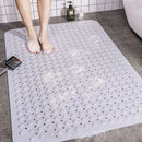 DecorBites™ Large Non-Toxic Non-Slip Bath Mat with Suction Cups for Safety and Comfort