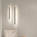 DecorBites™ Black Nordic LED Tube Pendant Light for Bedroom Restaurant Kitchen Dining Room