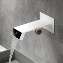 DecorBites™ LED Basin Faucet Wall Mounted Hot Cold Mixer Bathroom Brass Vanity